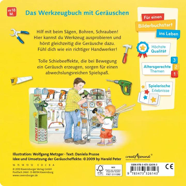 Actual product image Ravensburger Hämmern, Bohren, Bauen! (German)