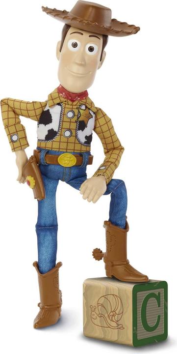Produktbild Disney Mattel Pixar Toy Story Roundup Fun Woody Large Talking Posable Figure