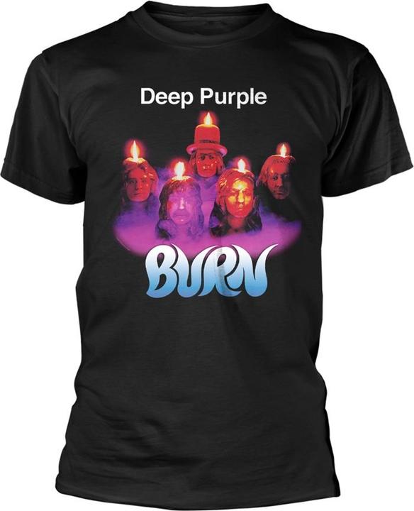 Actual product image Deep Purple Burn Band Logo T Shirt L (L)