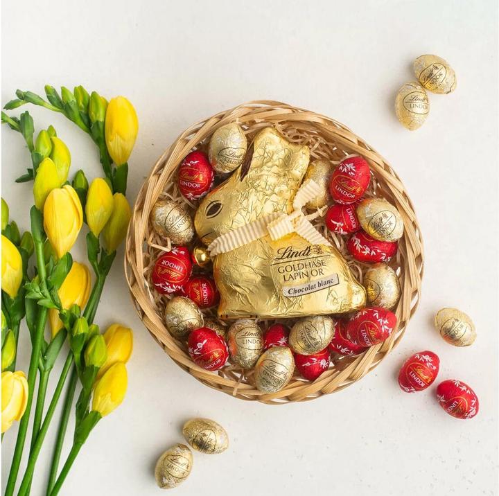 Actual product image Lindt Gold Bunny White (100 g)