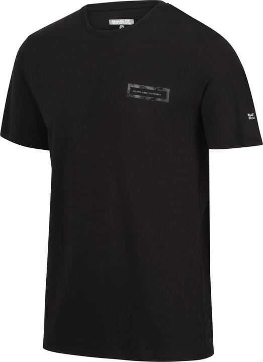 Actual product image Regatta Mens Breezed IV Back Print T-Shirt (M)
