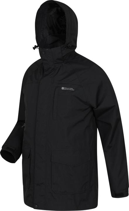 Immagine prodotto Mountain Warehouse Glacier II Giacca Impermeabile Lungo Uomo (L)