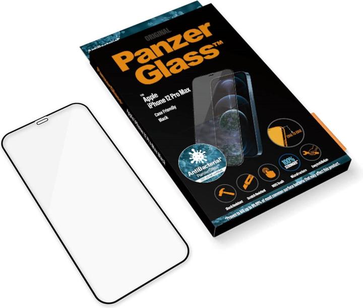 Actual product image PanzerGlass Edge-to-Edge (1 Piece, Apple iPhone 12 Pro Max)