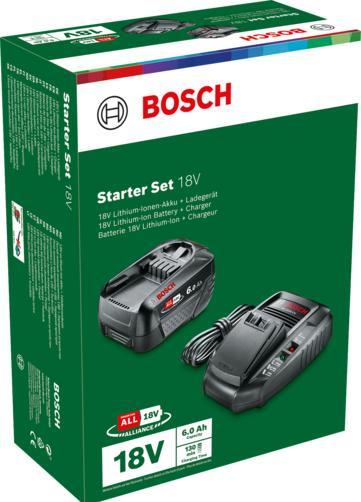 Produktbild Bosch Home & Garden Starter-Set PBA 18V (1x6,0Ah) + AL 1830 CV (18 V)