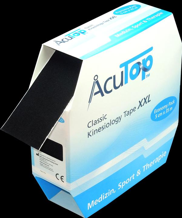 Immagine prodotto AcuTop Nastro classico XXL 5 cm x 35 m nero (35 m)