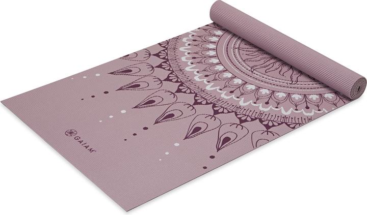 Gaiam Tappetino yoga classico stampato da 4 mm (4 mm)