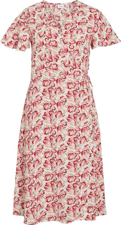 Vila VILOVIE Kurzärmeliges Wickelkleid (40)