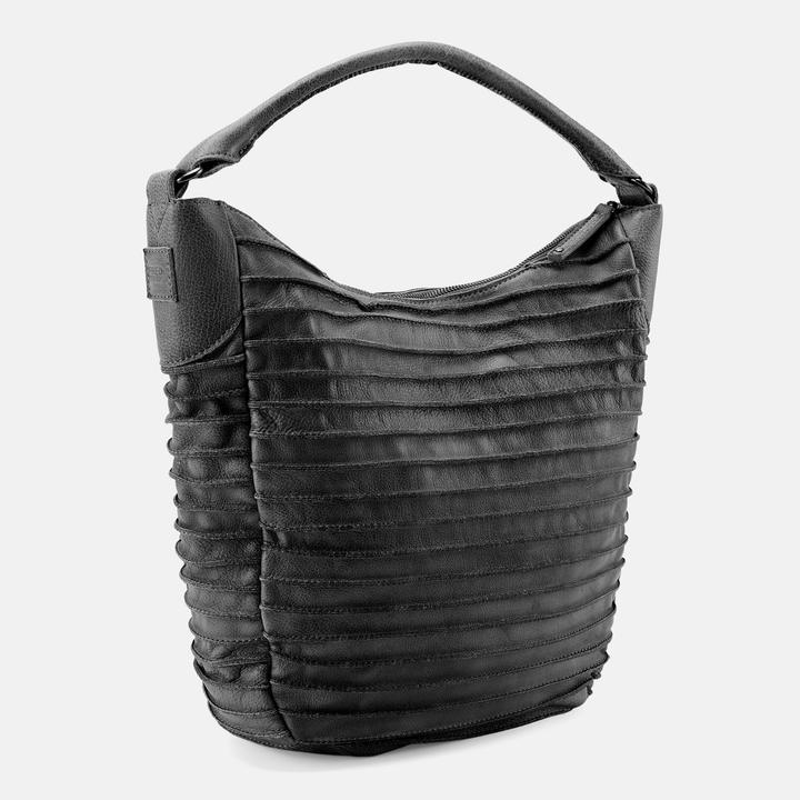 Produktbild FredsBruder Riffeltier S Schultertasche Leder 33 cm