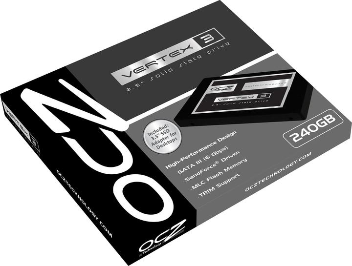 Produktbild OCZ SSD Vertex 3 (60 GB, 2.5")