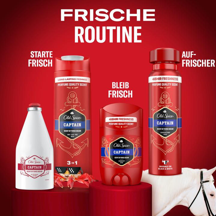 Image du produit Old Spice Captain (Lotion après-rasage, 100 ml)