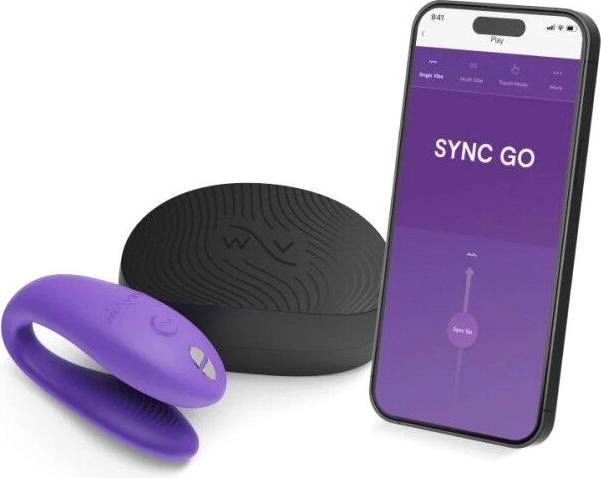 Produktbild We-Vibe Sync Go Remote Control Rechargeable Clitoral and G-Spot Vibrator (Purple)
