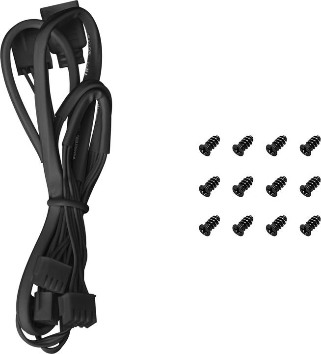Actual product image Deepcool FD12 120x120x25 3in1 ARGB bk (120 mm, 3 x)