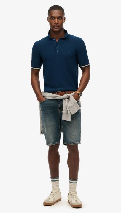 Actual product image Superdry Knitted Texture S/s Polo (M)