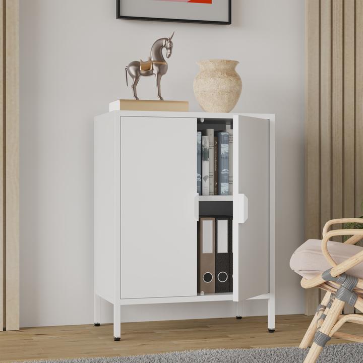 Produktbild VCM Stahl Kommode Sideboard Flokas S (80 x 60 x 35 cm)