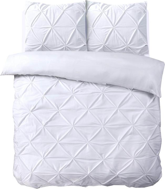Sleeptime Bettbezug Samt Pintuck (Duvetbezug, 140 x 220 cm)