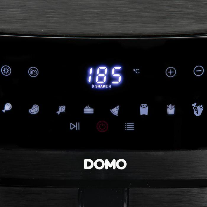Actual product image Domo Deli-freyer hot air fryer 1800W with display, non-stick coating, overheating protection, T