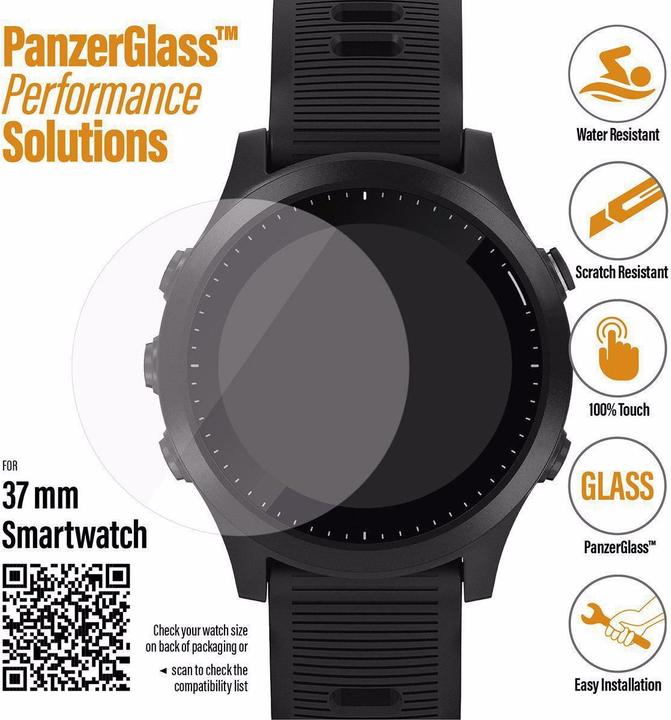 Actual product image PanzerGlass Screen protector 37 mm Smartwatches