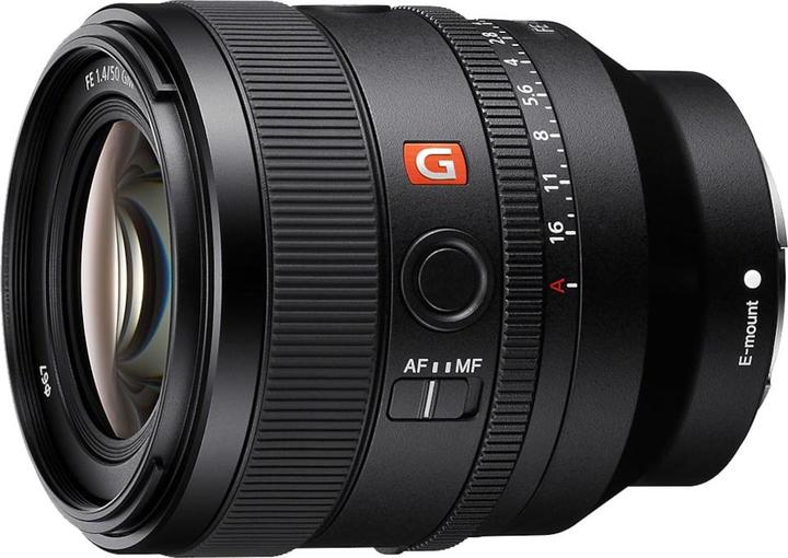 Sony FE 50mm f/1.4 GM (Sony E, Full-frame)