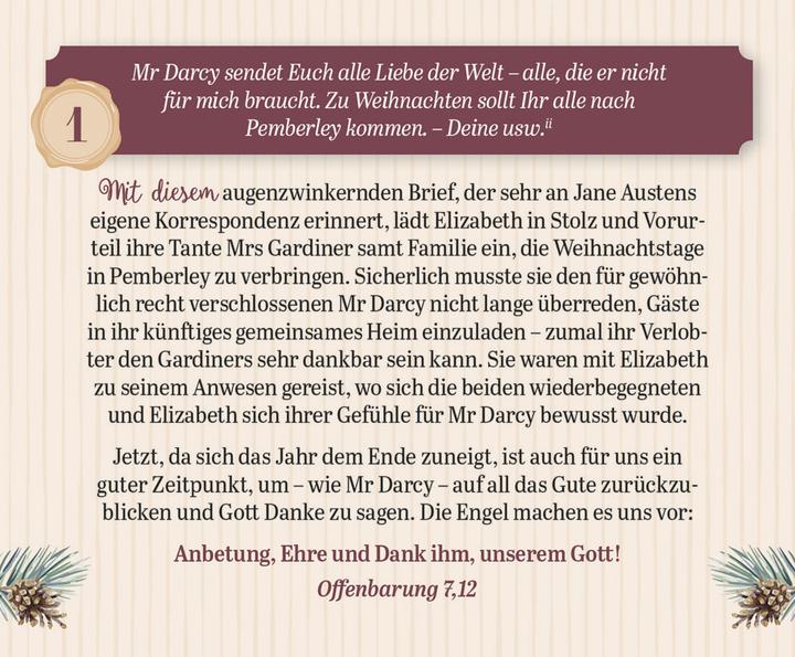 Nährwerte und Zutaten Merry Christmas: Jane-Austen-Adventskalender (Box)
