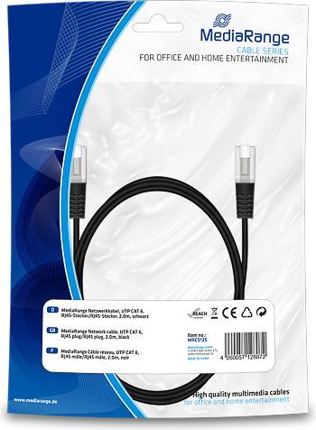 Produktbild MediaRange Patch-Kabel (UTP, CAT6, 2 m)