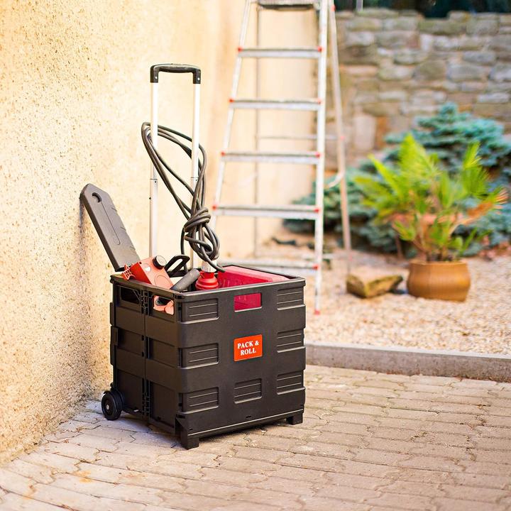 Actual product image Relaxdays Klappbares Einkaufstrolley-Set