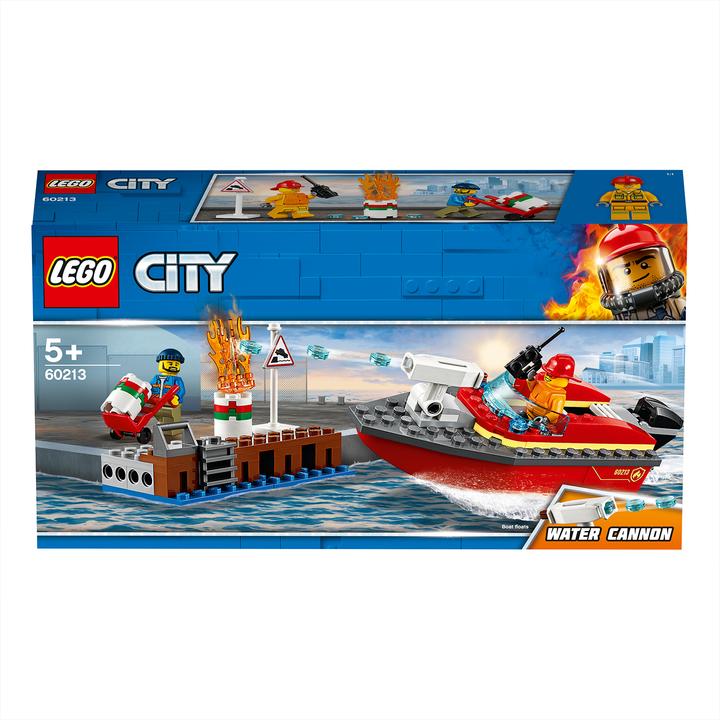 Produktbild LEGO Feuerwehr am Hafen (60213, LEGO City)