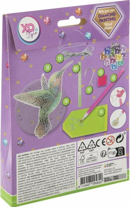 Image du produit Grafix Peinture au diamant Carillon animal