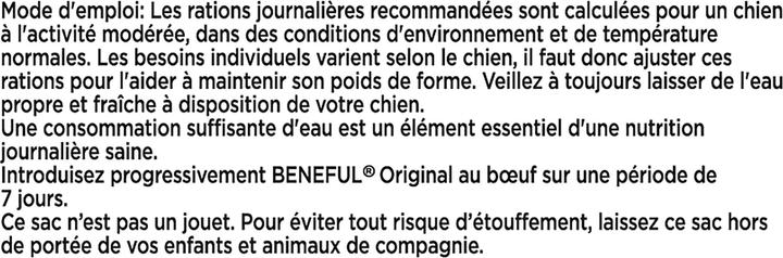 Produktbild Beneful Original Rind & Gemüse (Adult, 1 Stk., 2870 g)