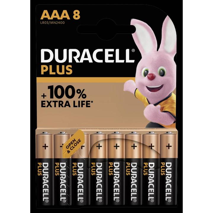 Produktbild Duracell Plus (8 Stk., AAA)