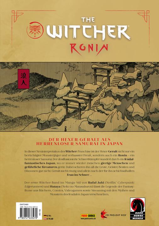 Image du produit Panini The Witcher: Ronin - Der Manga (Allemand, Jaki, Hataya, 2023)