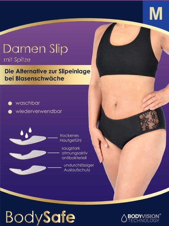 Actual product image BodySafe Slip Slip with lace (L)