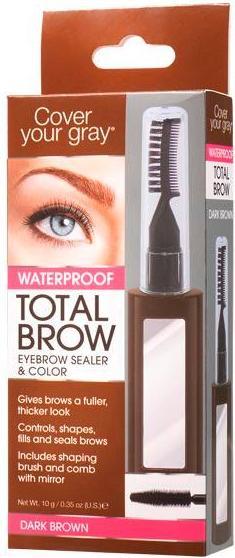 Image du produit Cover Your Gray Total Brow waterproof brun foncé (Brun foncé)