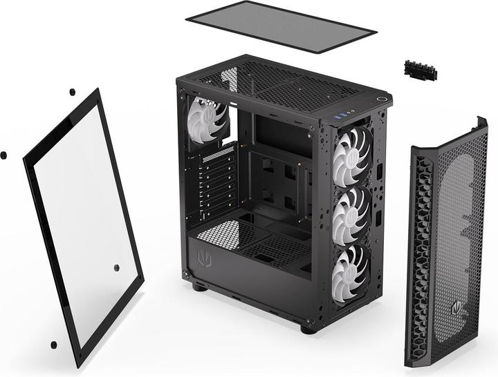 Actual product image Endorfy Obudowa Signum 300 ARGB (ATX, Mini-ITX)