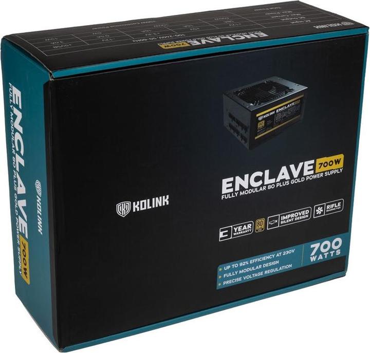 Actual product image Kolink Enclave (700 W)