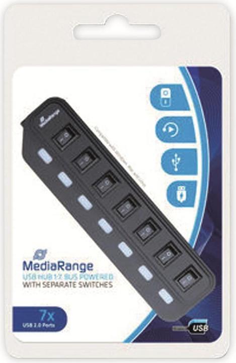 Image du produit MediaRange MRCS504 AVC (USB-A, 7 Ports)