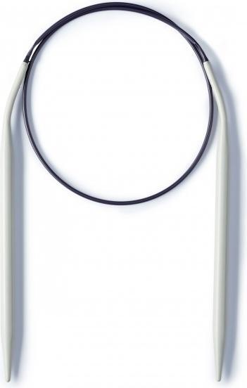 Image du produit Prym Aiguille à tricoter circulaire Ø 4,5 mm x 40 cm, aluminium, gris