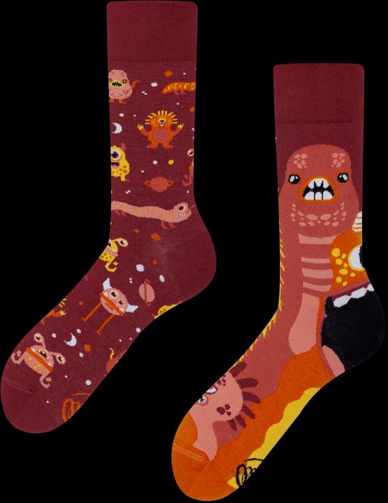Many Mornings Yellow Monsters Socken (43 - 46)