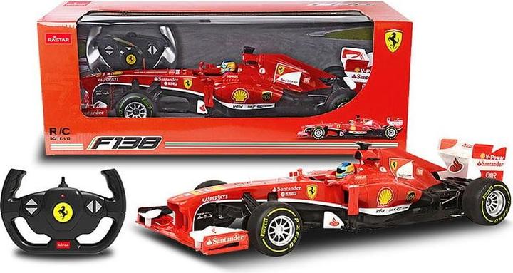 Actual product image Rastar Ferrari F138 Fjernstyret Bil 1:12