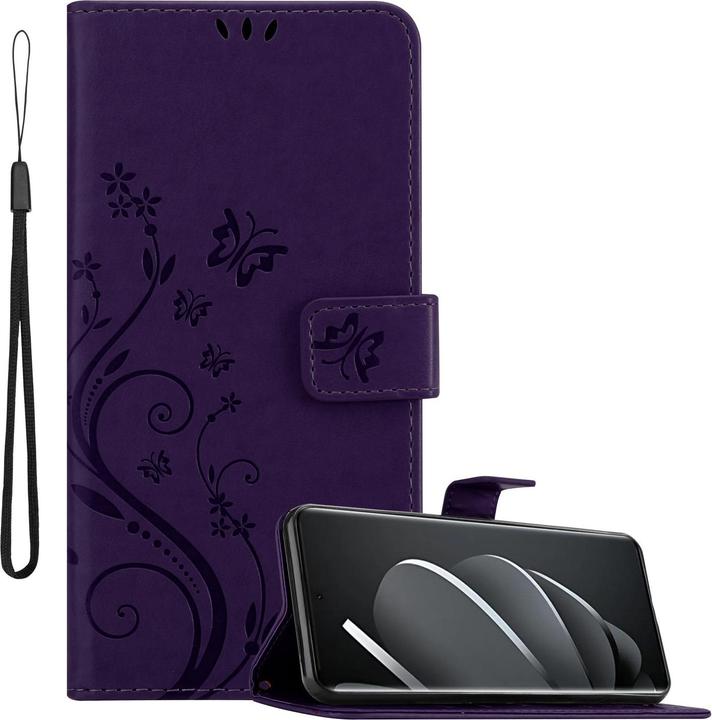 Produktbild Cadorabo Hülle für Xiaomi RedMi Note 14 Pro 5G mit Blumen Muster (Xiaomi Redmi Note 14 Pro 5G)
