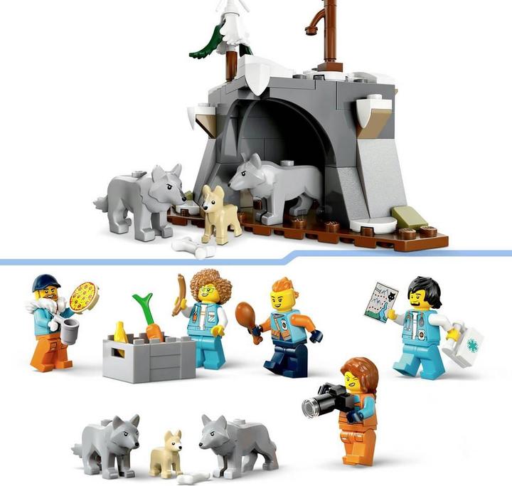 Produktbild LEGO 60471 ® CITY Arktis-Truck mit Labor (60471, LEGO City)
