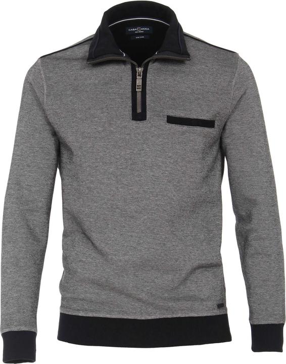 Casamoda Pullover Troyer Sweatshirt (L)