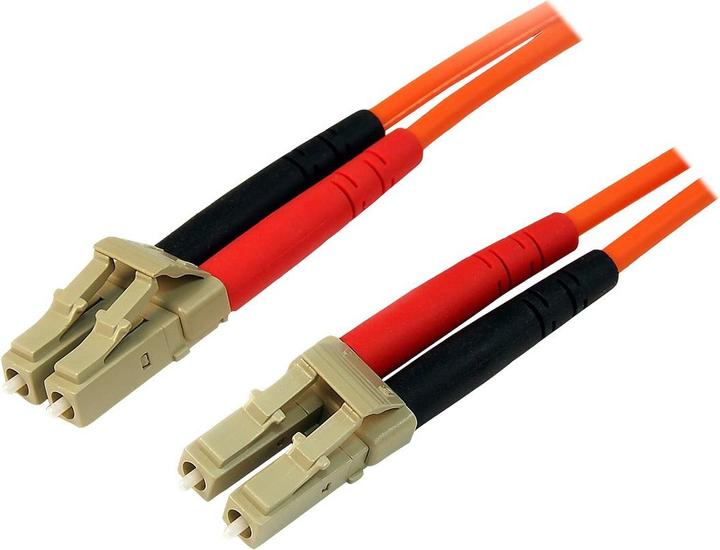 Produktbild StarTech 1 m Multimode 50/125 Duplex LWL-Patchkabel LC - LC - Glasfaser Netzwerkkabel (1 m)