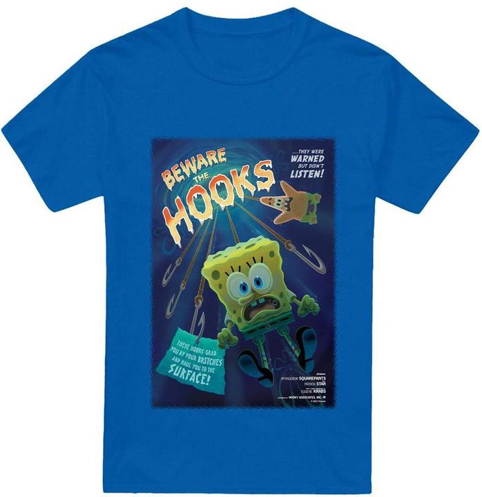 Produktbild Spongebob Squarepants Beware The Hooks TShirt (4XL)
