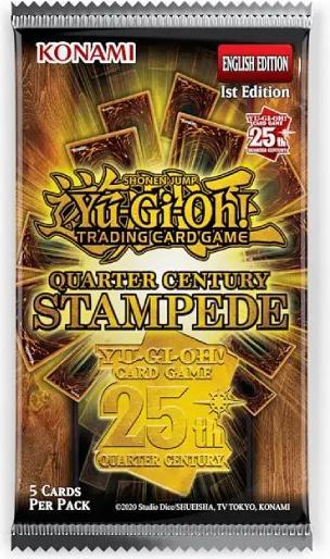 Immagine prodotto Yu-Gi-Oh Scatola di richiamo Quarter Century Stampede (Tedesco, Display del booster)