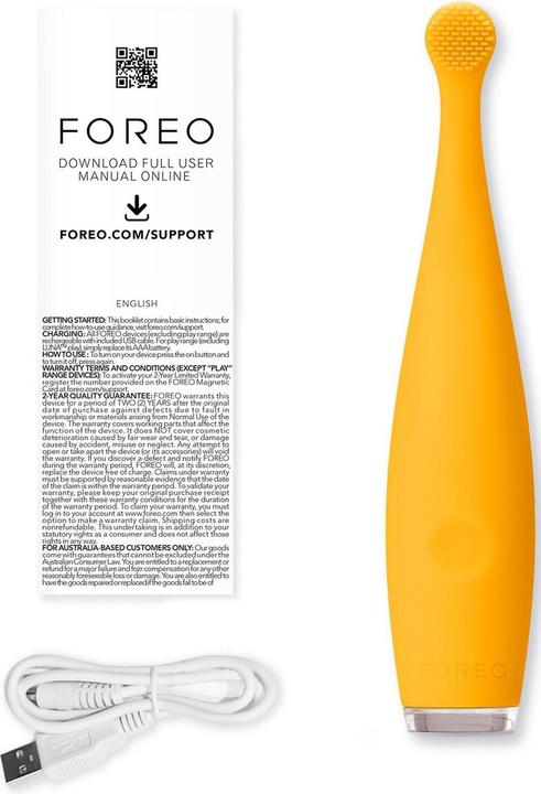 Immagine prodotto Foreo Spazzolino sonico ISSA Baby Sunflower Yellow Squirrel (Spazzolino sonico)