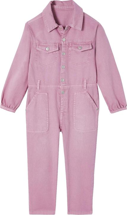 Produktbild Vertbaudet Mädchen Jumpsuit mit langem Bein, Garment dyed (140)