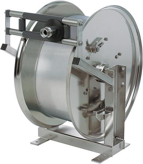 Produktbild Braunwarth Schlauchaufroller Edelstahl für 40 m DN 19 mm (40 m)