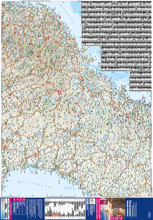 Produktbild Landkarte Südschweden, Südnorwegen 1:875.000 875000