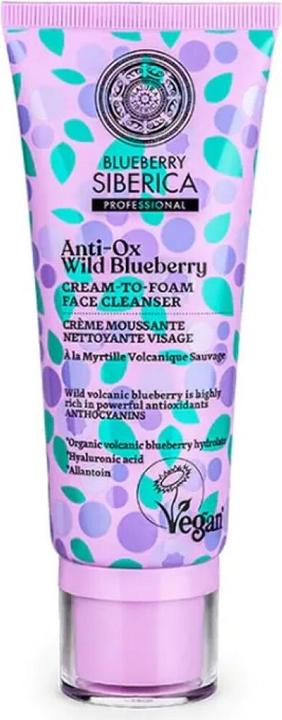 Immagine prodotto Natura Siberica Mirtillo selvatico Anti-Ox (Panni pulizia, 100 ml)