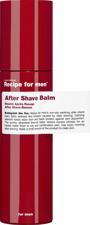 Recipe for men Aftershave Balsam gegen Rasurbrand (Aftershave Balsam, 100 ml)
